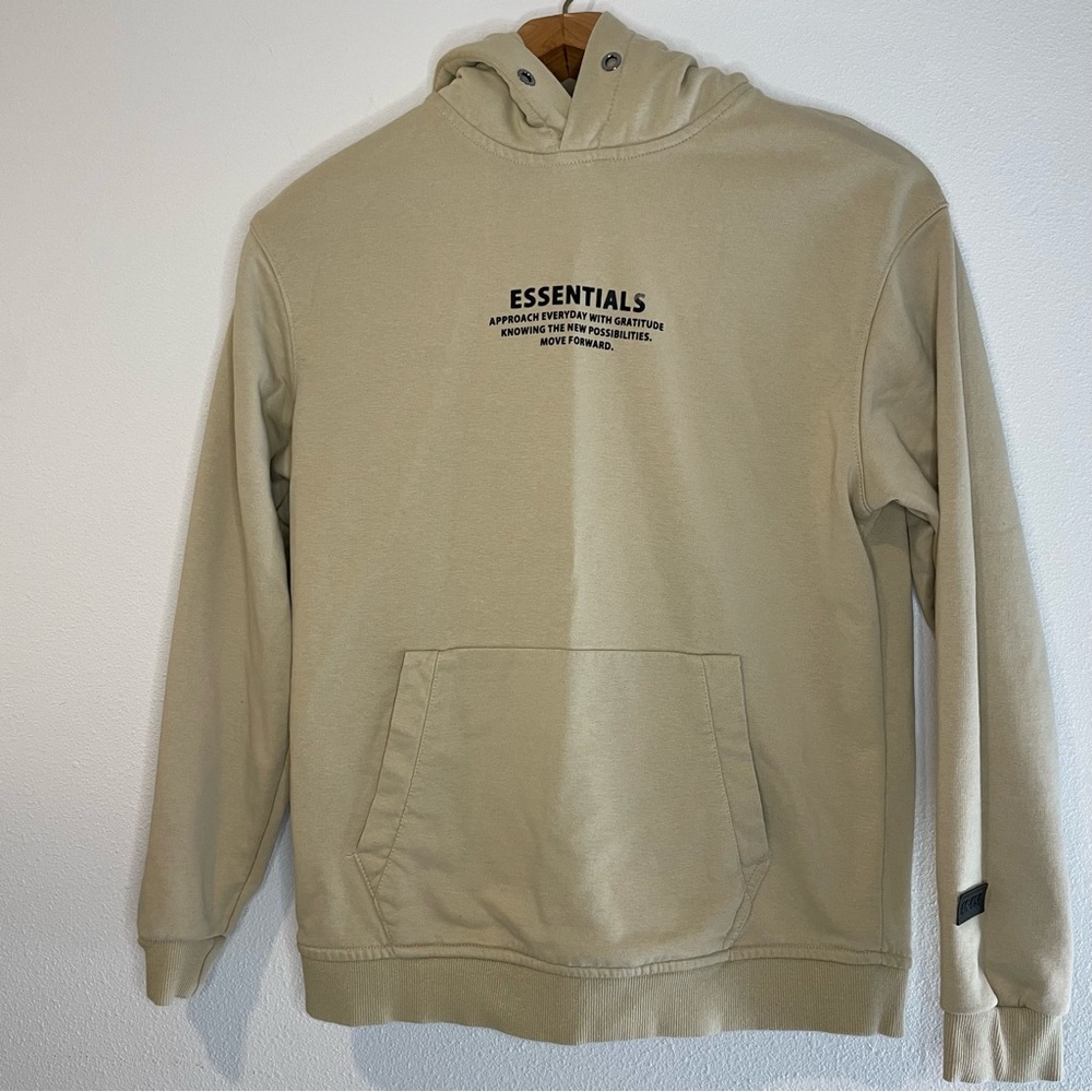 Fear of God ESSENTIALS Hoodie Desert Sand fleece Menβs size L